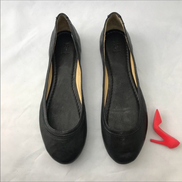 NWT Frye Carson Leather Ballet Flats - Picture 2 of 7